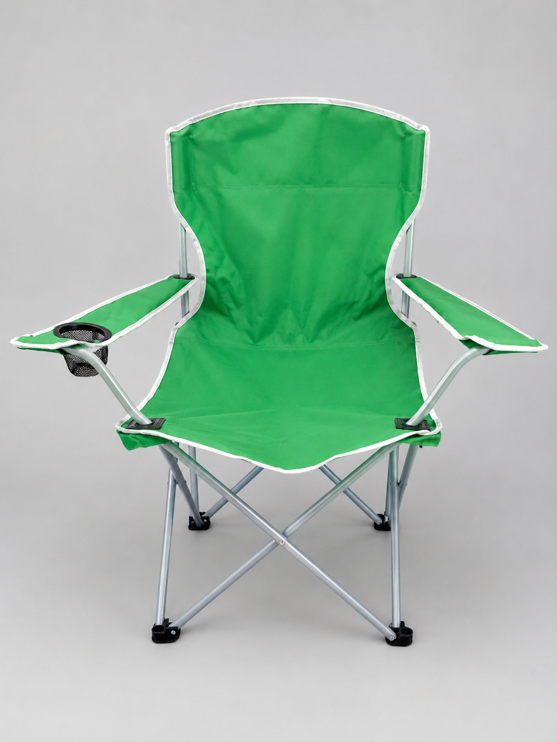 Chaise de Camping XL Premium Pliable avec Porte-Gobelet Intégré