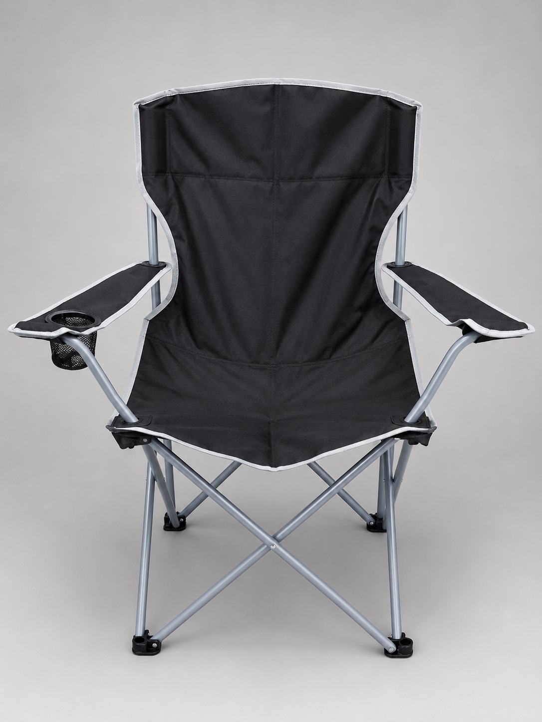 Chaise de Camping XL Premium Pliable avec Porte-Gobelet Intégré