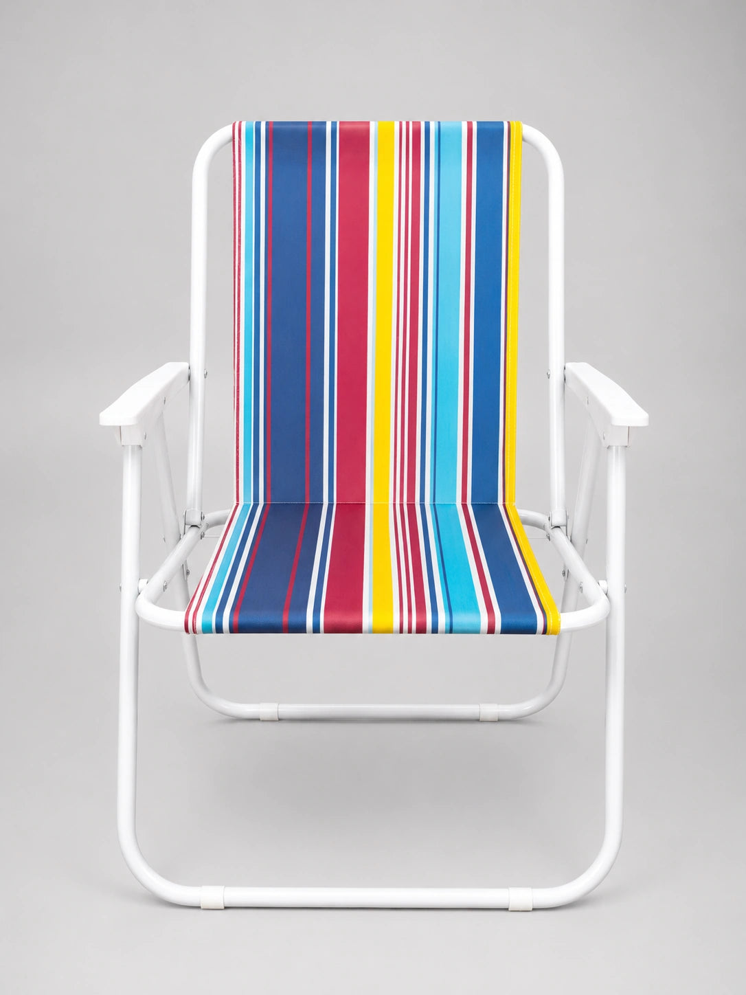 Chaise de Plage Pliante avec Accoudoirs