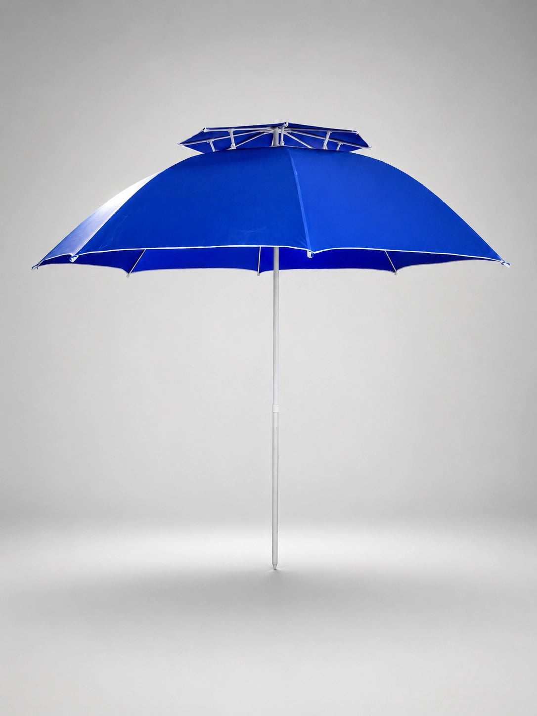 PARASOL DE PLAGE DOUBLE TOIT 2.4M × 2.4M