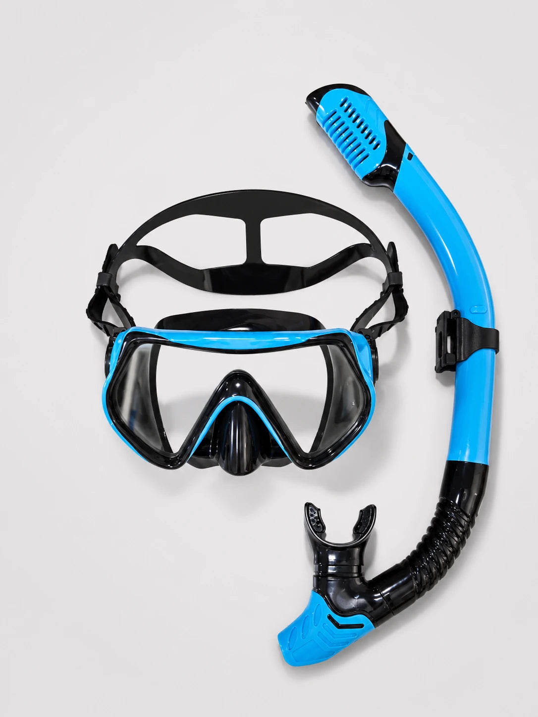Masque de Plongée Professionnel avec Tuba Sec – Vision Panoramique 180°