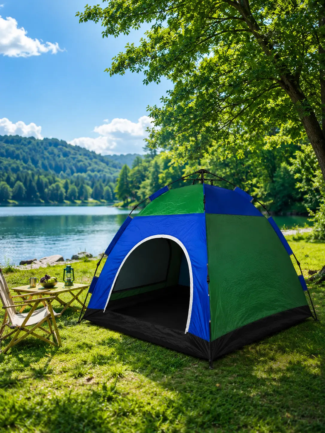Tente de Camping Automatique 8 Places