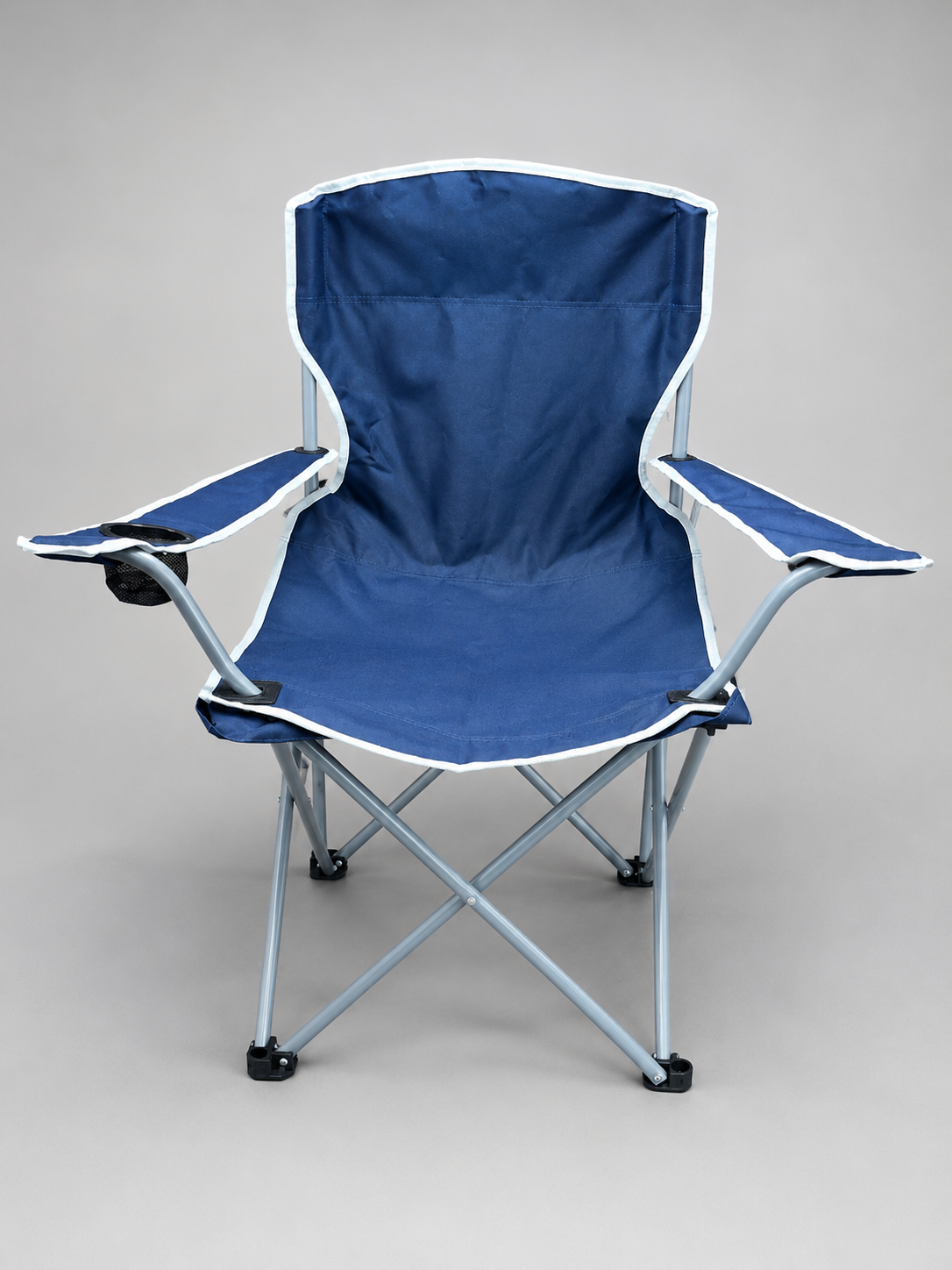 Chaise de Camping XL Premium Pliable avec Porte-Gobelet Intégré