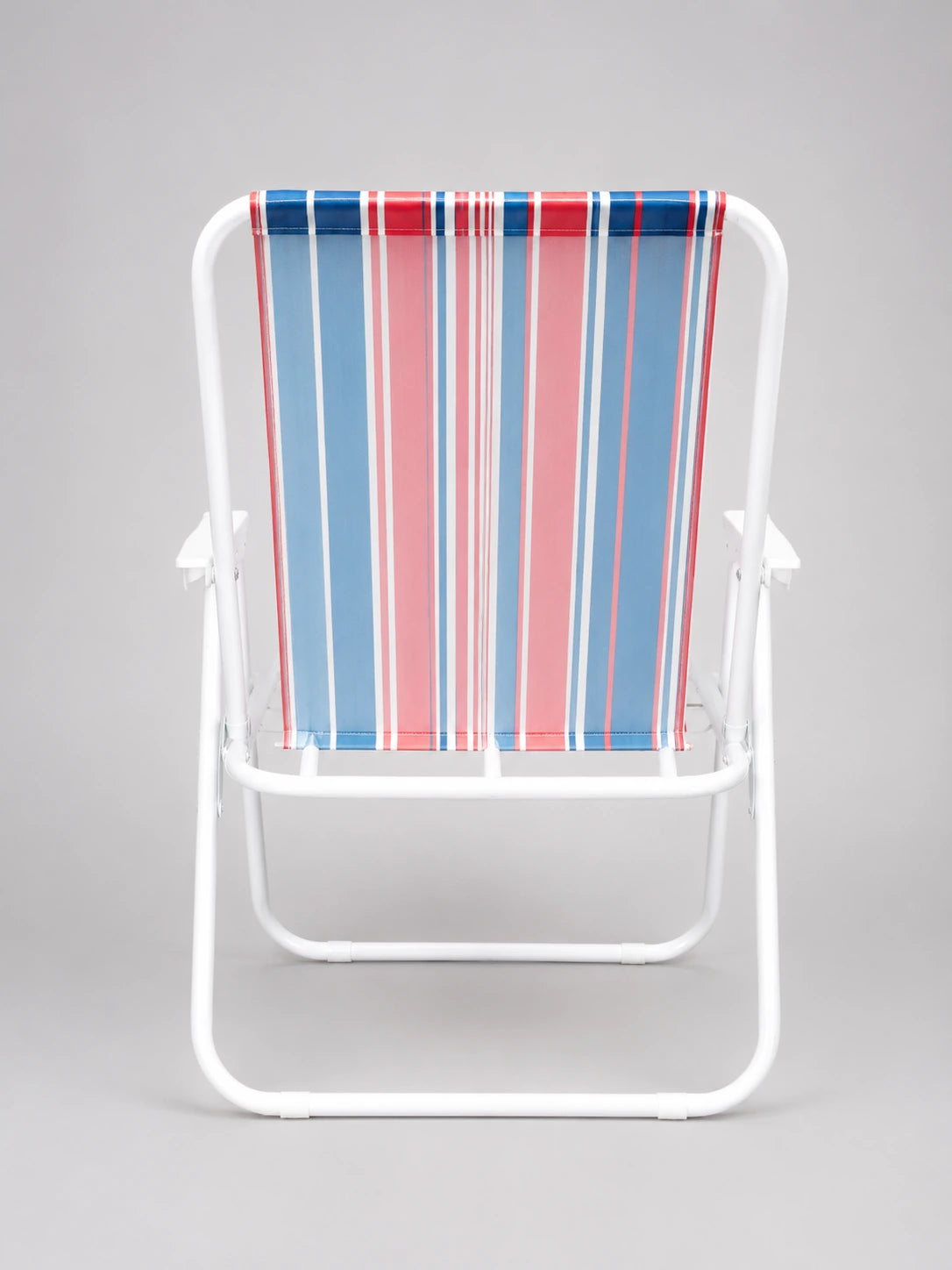Chaise de Plage Pliante avec Accoudoirs