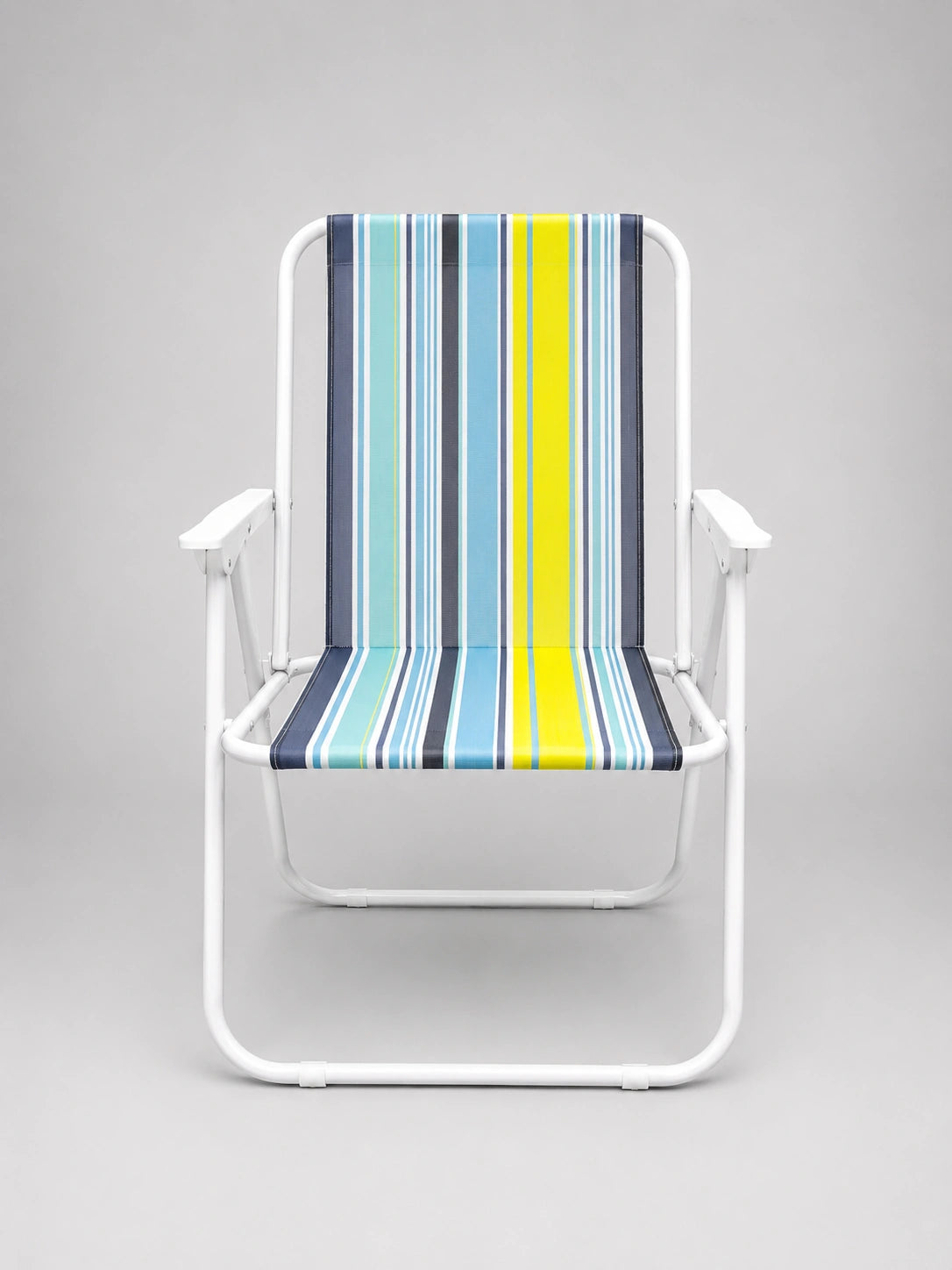 Chaise de Plage Pliante avec Accoudoirs