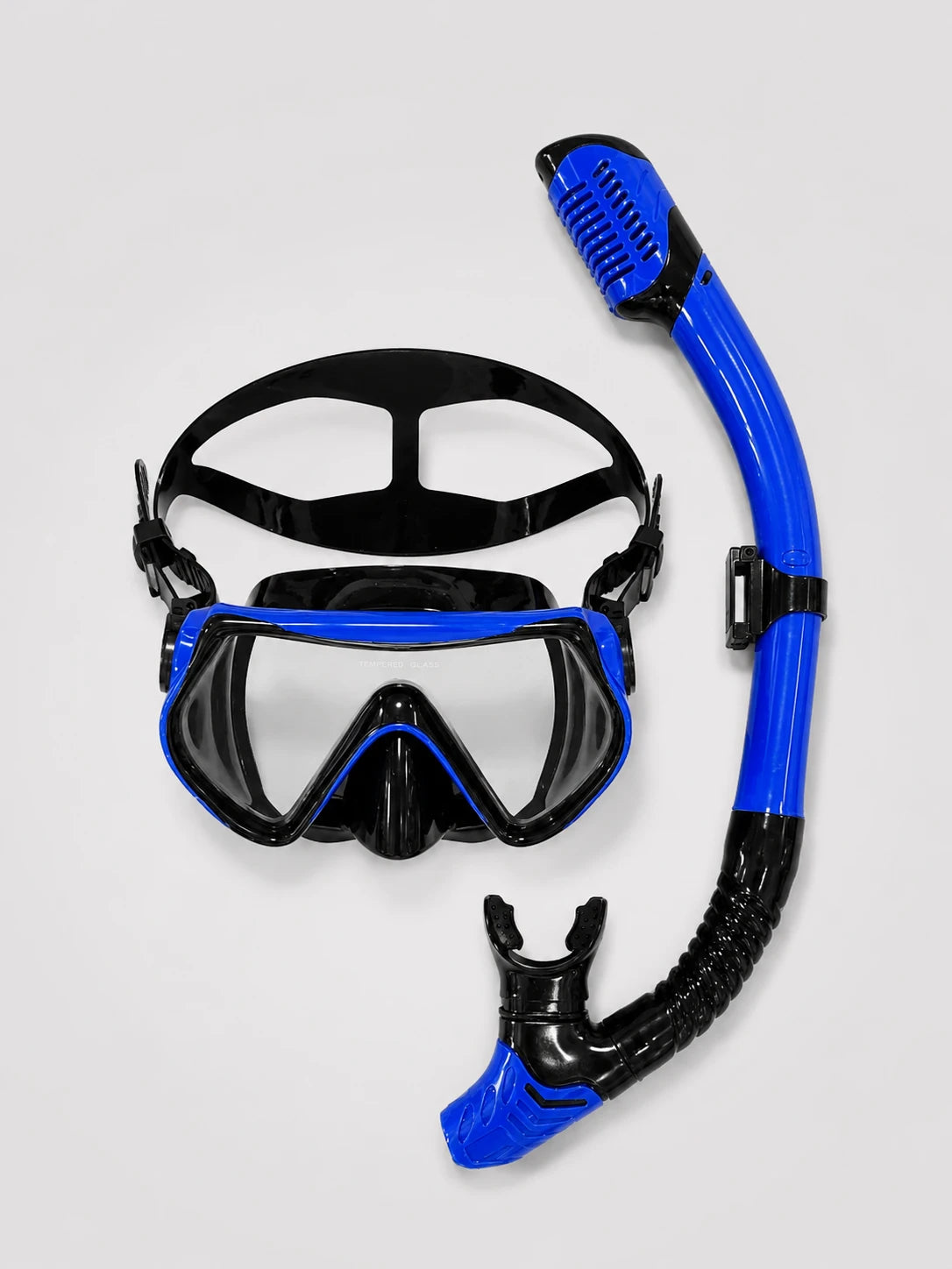 Masque de Plongée Professionnel avec Tuba Sec – Vision Panoramique 180°